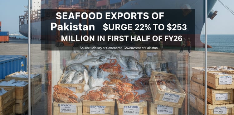 Pakistan sees sharp growth in seafood exports