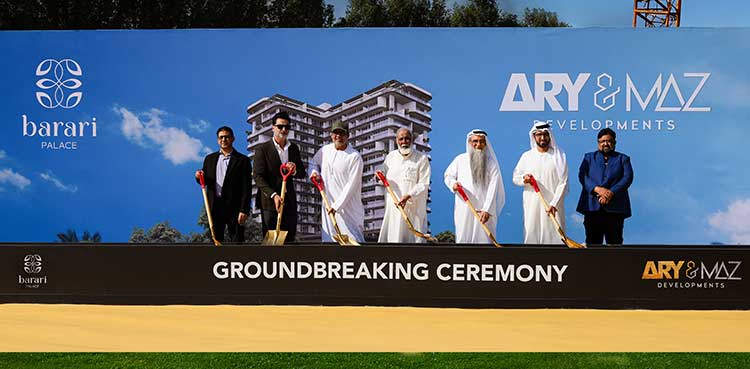 ARY & MAZ Developments Marks a Major Milestone with the Groundbreaking of Barari Palace