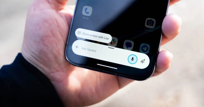 Gemini for Android redesigns top bar for easier sharing