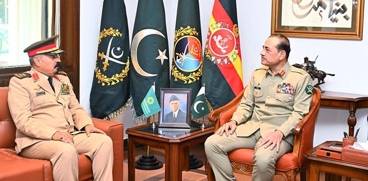 Field Marshal Asim Munir meets IMCTC Secretary General at GHQ