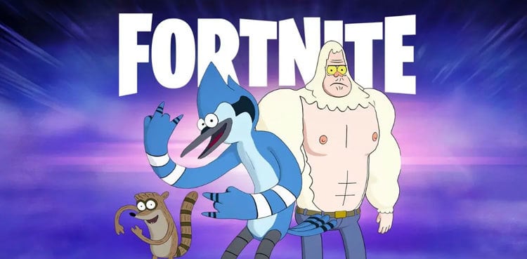 Here's how to get regular show skins in Fortnite