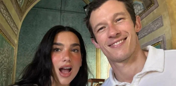 Dua Lipa posts sweet photo dump with fiancé Callum Turner