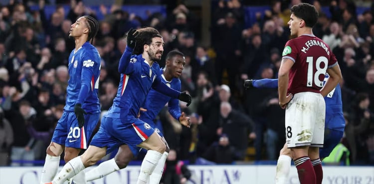 Chelsea fight back from 2-0 down to beat West Ham