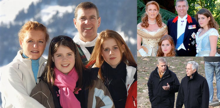 Andrew sent photos of his daughters Eugenie and Beatrice to Epstein: report