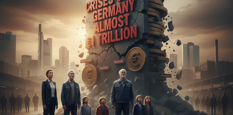 Study: Crises cost Germany almost €1 trillion