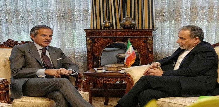 Iran foreign minister met IAEA chief ahead of nuclear talks