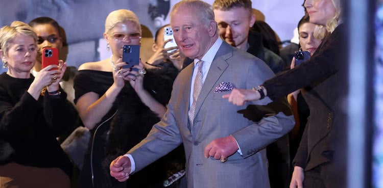 King Charles visits London fashion show after Andrew arrest