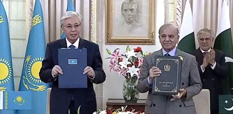 Pakistan, Kazakhstan ink 37 MoUs in diverse fields