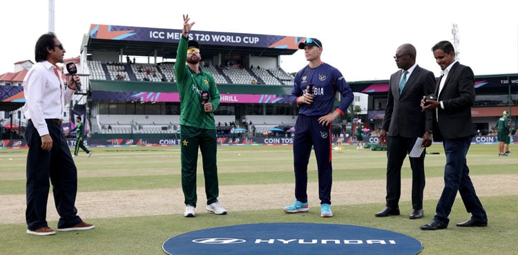 Pakistan opt to bat, rest Shaheen Afridi and Abrar against Namibia