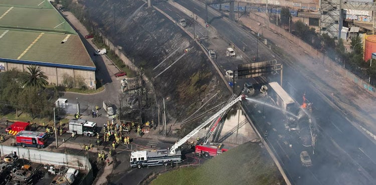 Truck explosion in Chile's capital kills four, injures 17