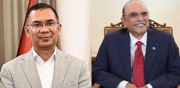 President Zardari felicitates Bangladesh’s Tarique Rahman on electoral victory