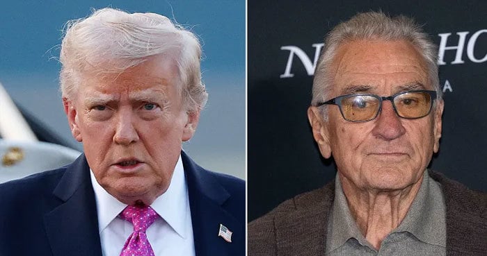 Donald Trump says Robert De Niro should ‘leave America’ amid feud