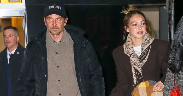 Gigi Hadid holds hands with Bradley Cooper in cozy New York outing