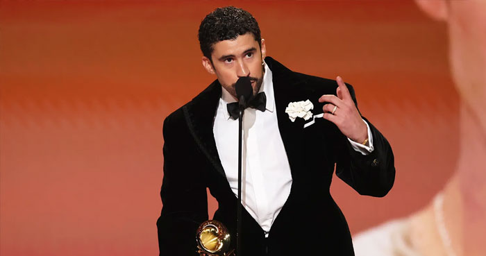 Bad Bunny turns Grammys award acceptance speech into protest