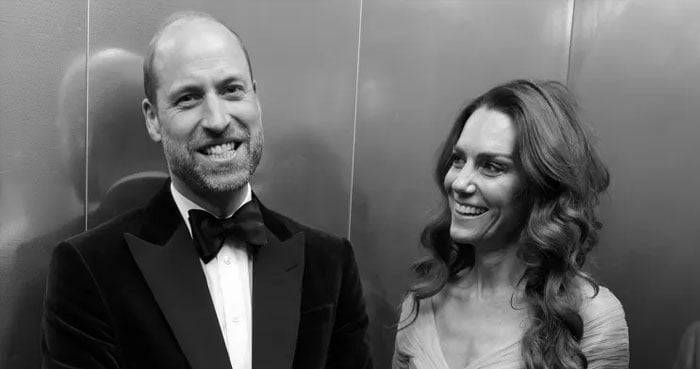 Prince William, Kate Middleton share sweet behind-the-scenes moment at BAFTAs