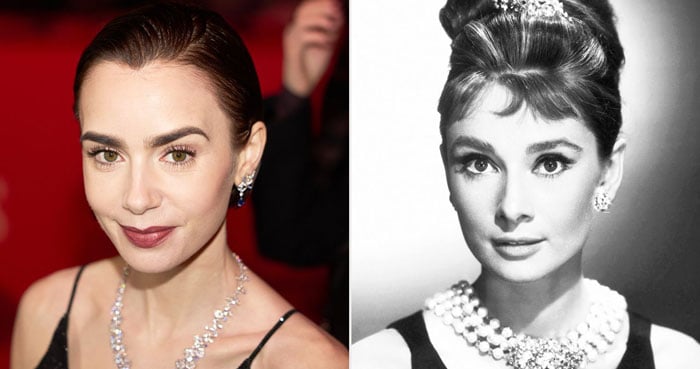 Lily Collins to portray Audrey Hepburn in Breakfast at Tiffany’s biopic