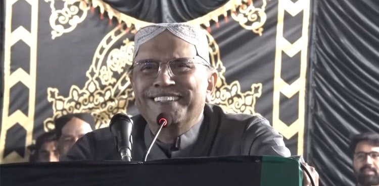 President Zardari takes veiled swipe at PTI founder