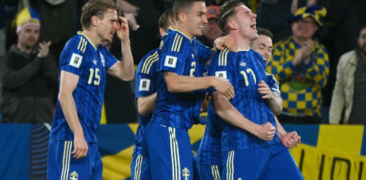 Gyokeres treble sends Sweden past Ukraine in World Cup play-offs