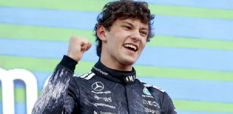Youngest F1 title leader Antonelli to keep 'raising bar' after Japan win