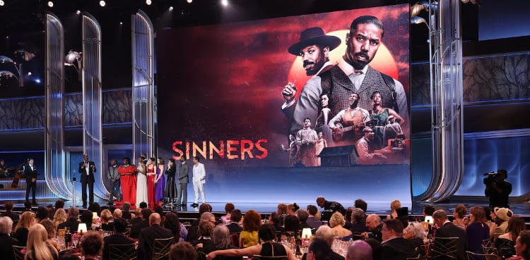 Vampire tale 'Sinners' wins top Actor Award and sets up Oscars battle