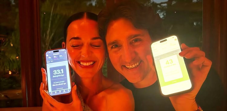 Katy Perry, Justin Trudeau joke about age gap on date