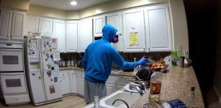 Couple who suffered liver damage discover flatmate covering food with bug spray