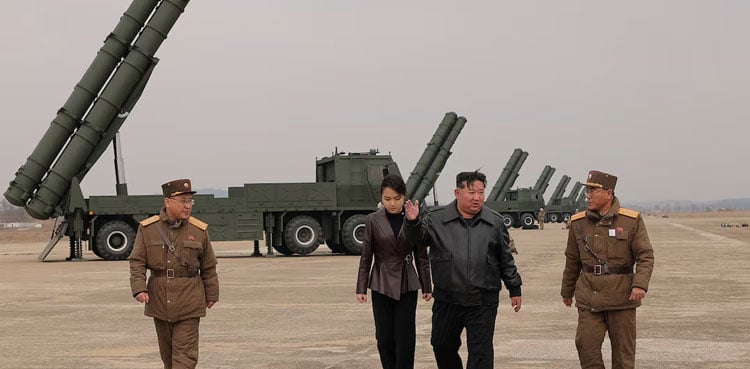 North Korean leader Kim oversees test-launch of multiple rocket launchers -KCNA