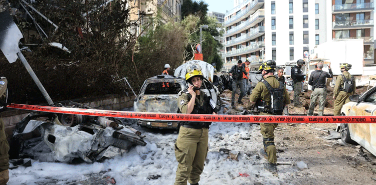 Israel says Iran missile attack kills man in Tel Aviv