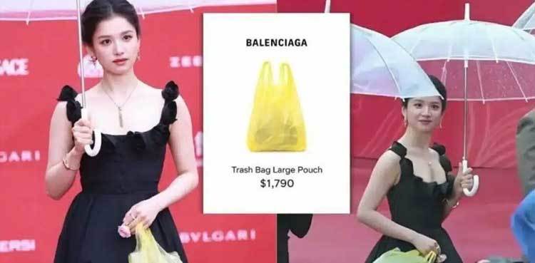 Balenciaga trash bag priced at $1,790 goes viral