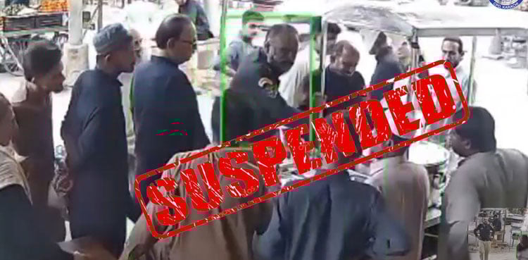 Two Karachi police officers suspended after viral ‘free biryani’ video
