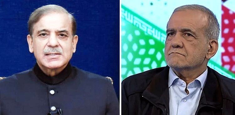 PM Shehbaz speaks to Iran's president, expresses concern over hostilities in Gulf PM Shehbaz speaks to Iran's president, expresses concern over hostilities in Gulf