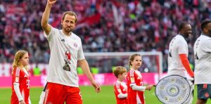 Kane scores as Bayern sink Stuttgart to claim Bundesliga title