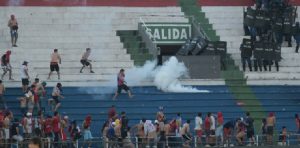 Multiple injured in clash at Paraguay football match