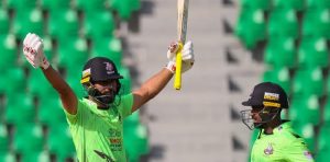 Fakhar smashes ton as Qalandars post big against Gladiators