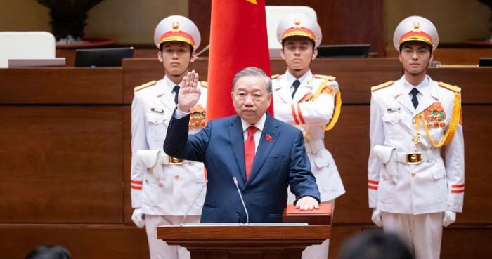 Vietnam's top leader To Lam wins state presidency