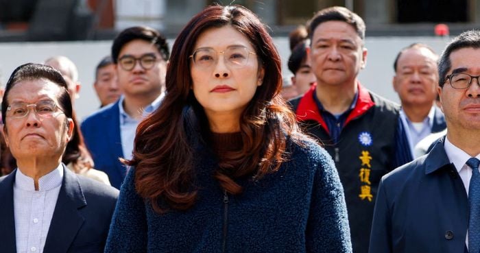 Taiwan opposition leader Cheng Li-wun makes rare visit to China