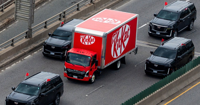 KitKat truck robbery leads to viral social media security stunt