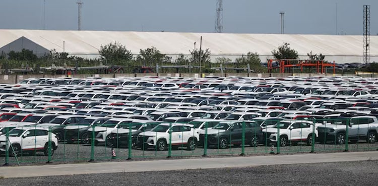 China's car exports accelerate despite disruption from Mideast crisis