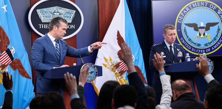 Pete Hegseth claims decisive US military victory over Iran