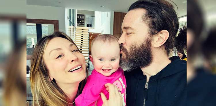 Kaley Cuoco, fiancé mark daughter’s birthday