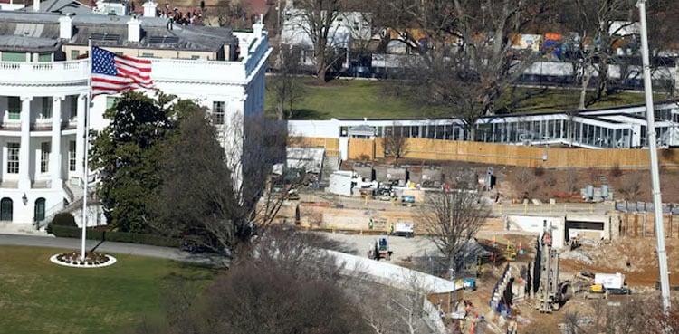 Trump administration files emergency motion to resume ballroom work, citing security issues