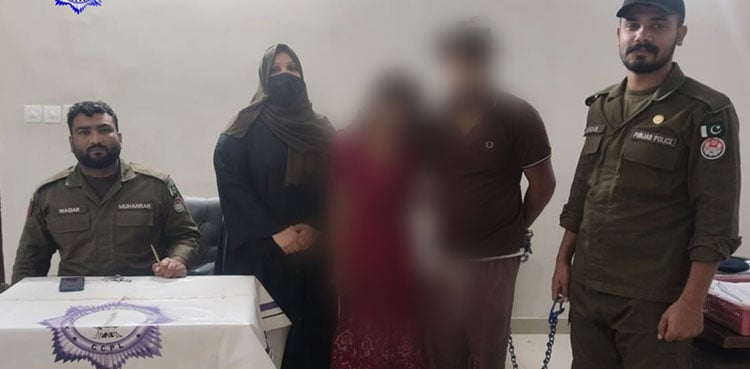 Couple arrested for burglaries in Lahore