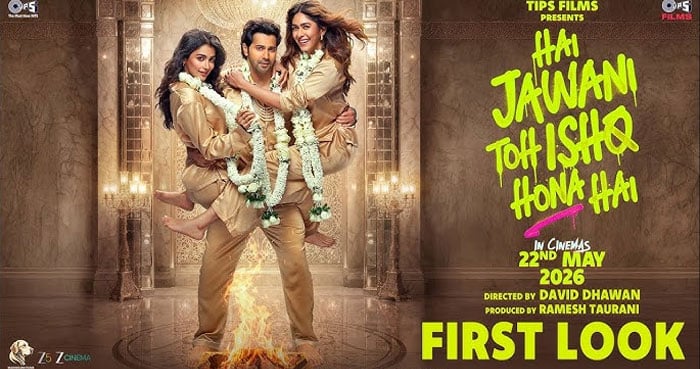 Varun Dhawan’s ‘Hai Jawani Toh Ishq Hona Hai’ first look sparks buzz
