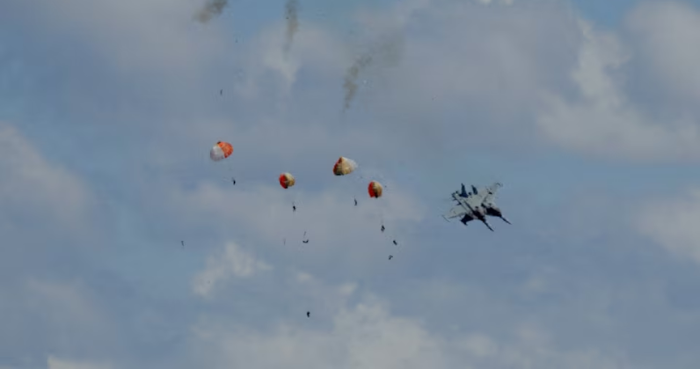 Military jets’ crew members safely ejected after Idaho air show collision, Navy says