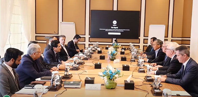 Petroleum minister, Barrick chairman discuss progress on Reko Diq project