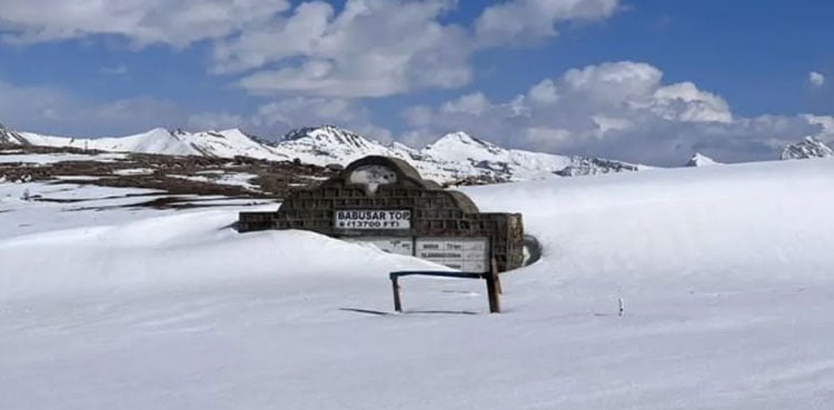 Babusar Top Cleared of Glaciers, Reopens Ahead of Summer Tourism Season