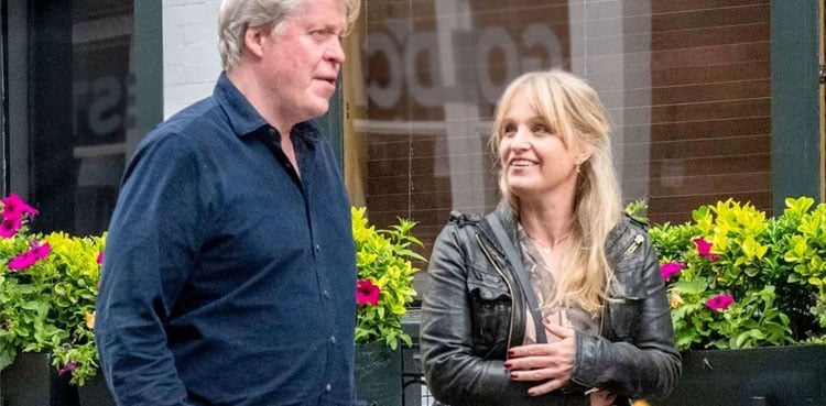 Charles Spencer and wife welcome new family member