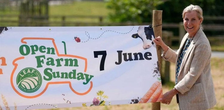 Duchess Sophie highlights rural life in Hampshire visit