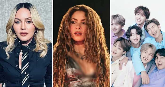 Madonna, Shakira, and BTS to headline in 2026 FIFA World Cup Final