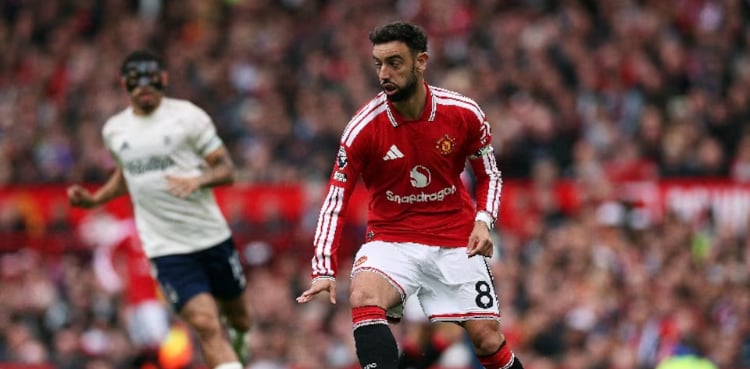 Bruno Fernandes equals assist record as Man Utd win